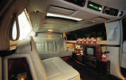 8 Passenger Stretch Limousine Interior